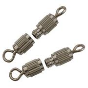 Silver Barrel Clasps (pack of 50)