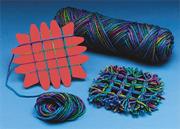 Red Small Weaving Widget  (pack of 6)