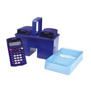 Calc-U-Tote with 10 Intermediate Calc-U-Vue� Calculators (pack of 10)