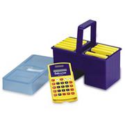 Calc-U-Tote with 10 Basic Calc-U-Vue� Calculators (pack of 10)