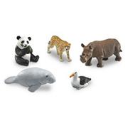 Jumbo Endangered Animals (set of 5)
