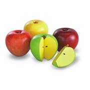 Magnetic Apple Fractions (set of 4)