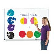 Double-Sided Magnetic Fraction Circles (set of 51)