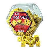HANDS ON SOFT DOT DICE BUCKET