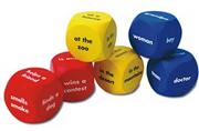Story Starter Word Cubes (set of 6)
