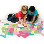 USA Floor Puzzle Map