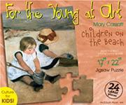 Children at the Beach Art Puzzle