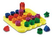 Stacking Shapes Pegboard