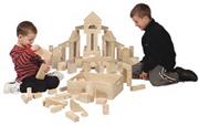 Melissa & Doug� Natural Unit Blocks  (set of 60)