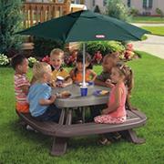 Little Tikes� Fold 'N Store Picnic Table Combo Pack