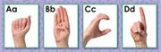 American Sign Language Set (set of 26)