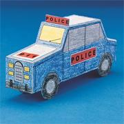 Police Car Community Vehicle�  (pack of 6)