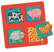 Simple Animal Puzzle - Farm Animals