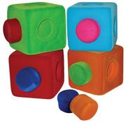 Rubbablox Textured Building Blocks (set of 9)