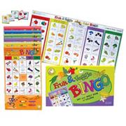 Fruit & Veggie Color Bingo