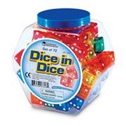 Dice in Dice Set (set of 72)