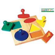 Geometric Puzzle Board