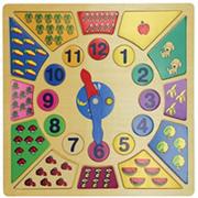 Wooden Clock Puzzle