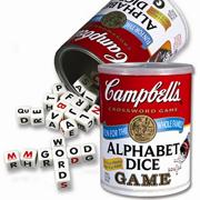 Campbell's Alphabet Dice Game