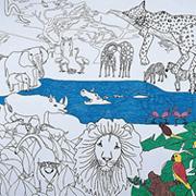 Safari Adventure Learning Wall�