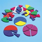 Foam Fraction Circles