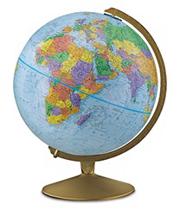 Explorer Globe, 12" diameter, 16" high
