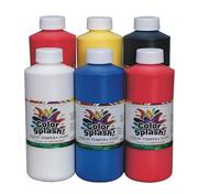 Color Splash!� Liquid Tempera Paint, 16 oz. (pack of 6)