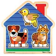 Melissa & Doug� House Pets Jumbo Knob Puzzle