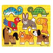 Melissa & Doug��Pets Mix 'n Match Peg Puzzle