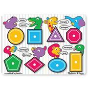 Melissa & Doug��Shapes Peg Puzzle