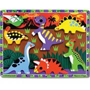 Melissa & Doug��Dinosaurs Chunky Puzzle