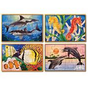 Melissa & Doug��Sea Life in a Box Puzzles