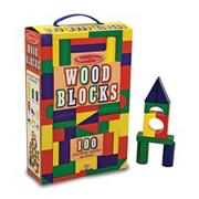 Melissa & Doug� 100 Wood Blocks Set (set of 100)