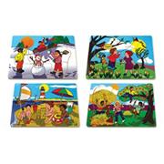 Melissa & Doug��Seasons Puzzle Set (set of 4)