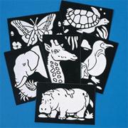 Pop Art Boards - Animals  (pack of 12)