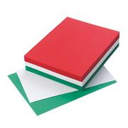 Tru-Ray� Seasonal Sulphite Construction Paper - Holiday Colors, 9"x12" (pack of 300)