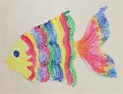 Giant Finger Paint Paper - Fish Shape  (pack of 24)