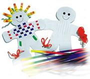 Little People Weaving Mats  (pack of 24)