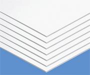Foam Board, 20"x30", 3/16" thick, White (pack of 10)