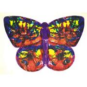 Life-Size Finger Paint Paper - Butterfly Shape  (pack of 24)