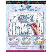 More info about Scratch & Sparkle White Glitter Boards (pack of 10) Scratch & Sparkle White Glitter Boards (pack of 10)