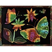 Multicolor Scratch-Art� Paper, 8-1/2" x 11" (pack of 50)