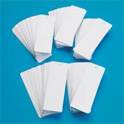 White Bookmarks Value Pack (pack of 500)