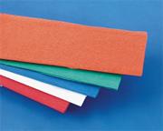 Crepe Paper Folds, Bright Orange