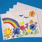 White Finger Paint Paper, 16"x22"  (pack of 100)