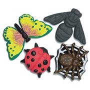 Plastic Mold Set - Bugs  (set of 4)