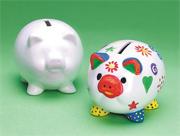 Color-Me� Piggy Bank  (pack of 12)