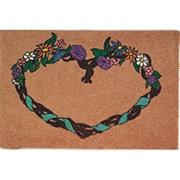 Decorative Mat - Hearts and Flowers