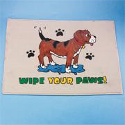 Wipe Your Paws Decorative Mat