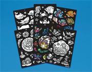 Velvet Stickers (pack of 425)